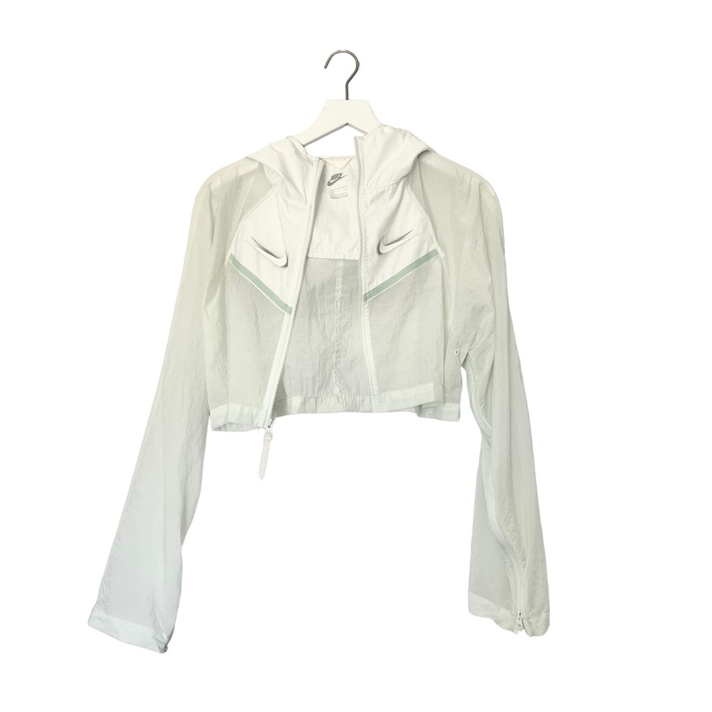 Nike Sportswear Women's Cropped  Woven Windbreaker Jacket Size S - Picture 10 of 16